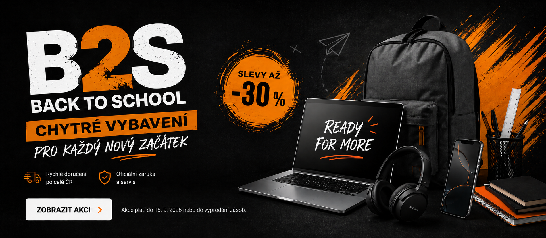 Back 2 school akce